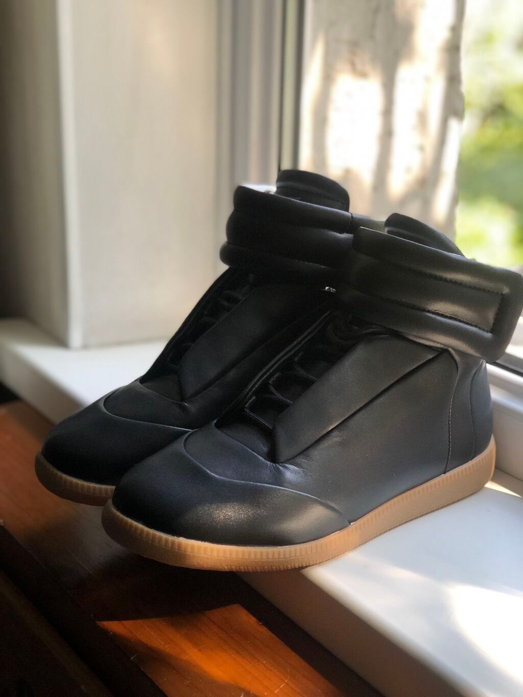 Мужские кроссовки, 38, Maison Martin Margiela, Новый, цвет - Черный, Самовывоз, Платная доставка: фото 3