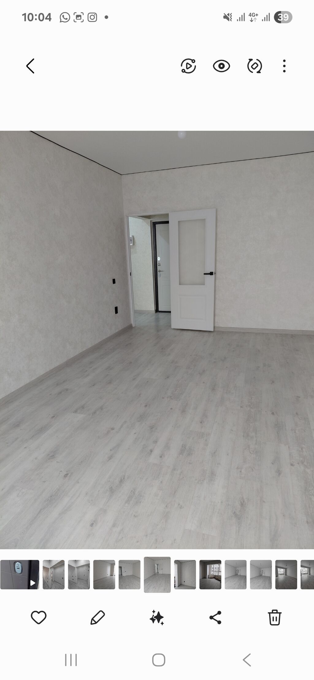 1 комната, 53 м², ул. Горького / Алматинка 7 этаж, Свежий ремонт: фото 6