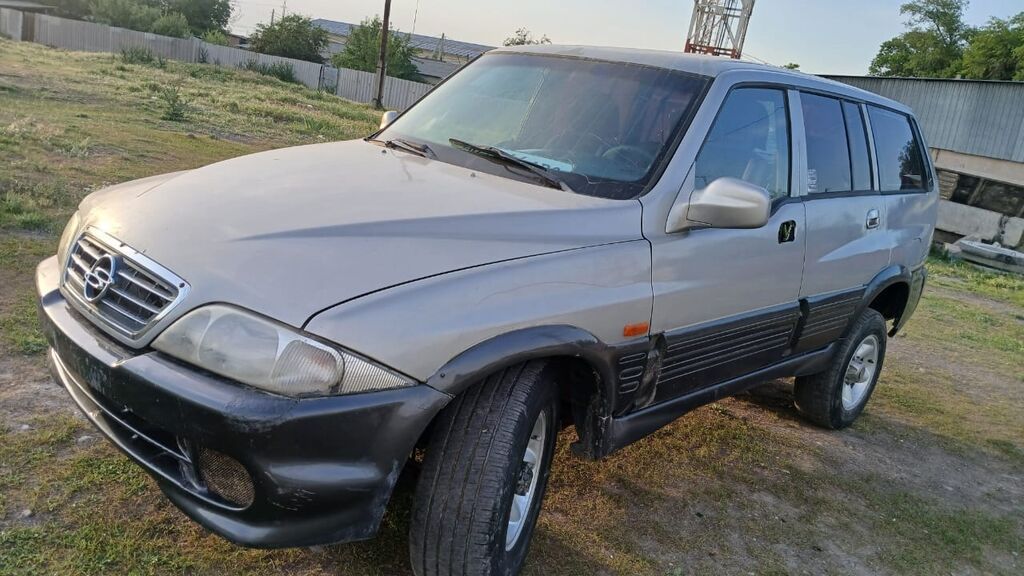 Ssangyong Musso: 2000 г., 2.9 л, Механика, Дизель, Внедорожник: фото 2