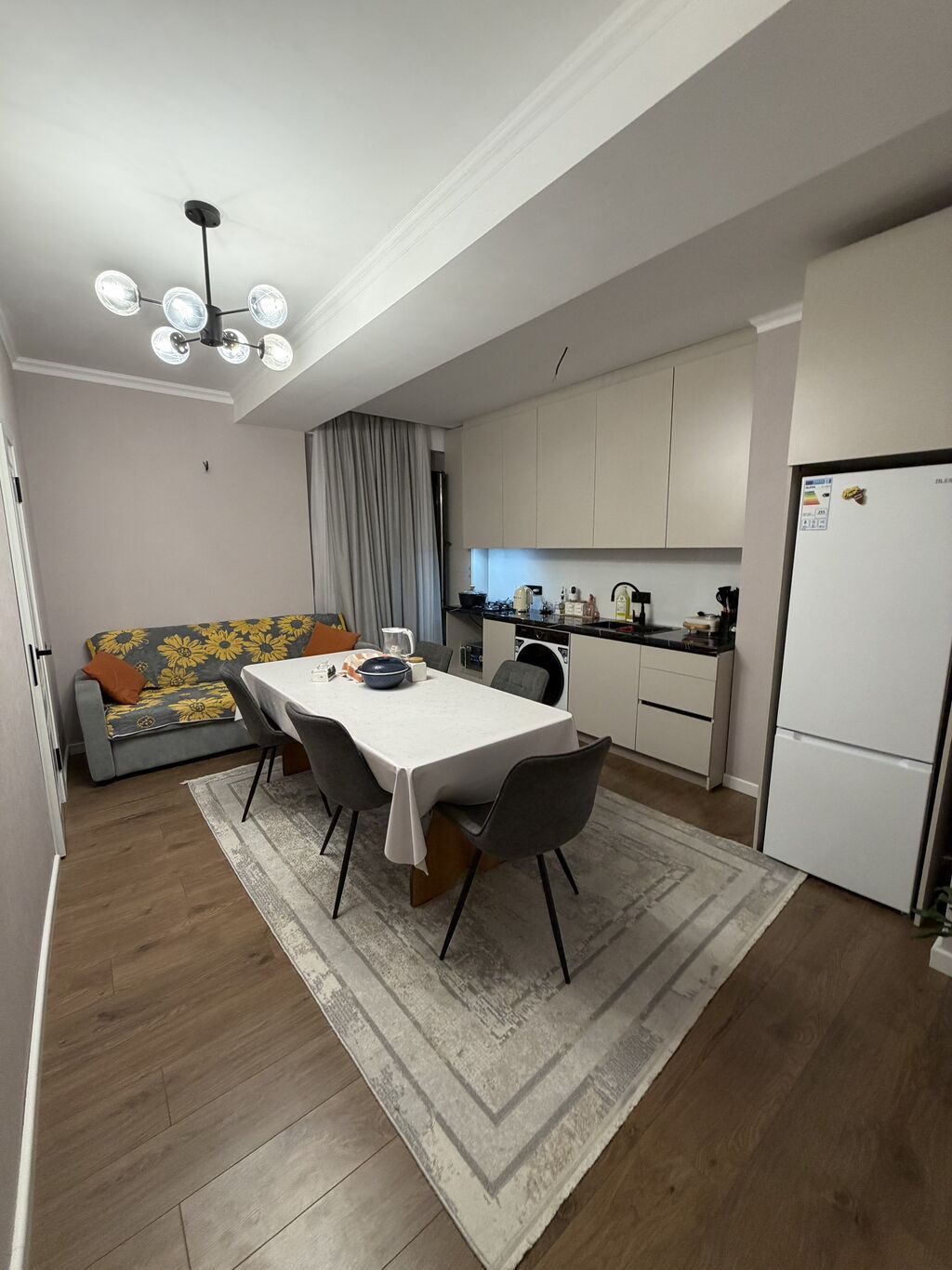 2 комнаты, 55 м², Восток-5 мкр Элитка, 12 этаж, Евроремонт: фото 5