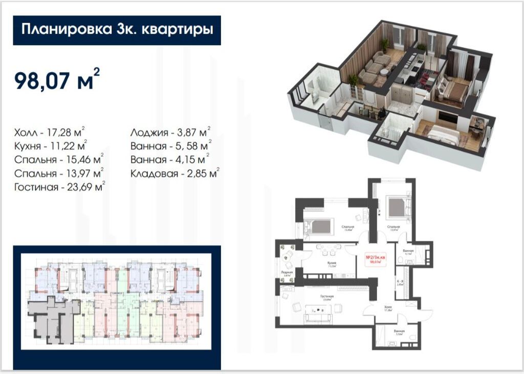 2 комнаты, 81 м², Асанбай мкр Элитка, ПСО (под самоотделку): фото 5