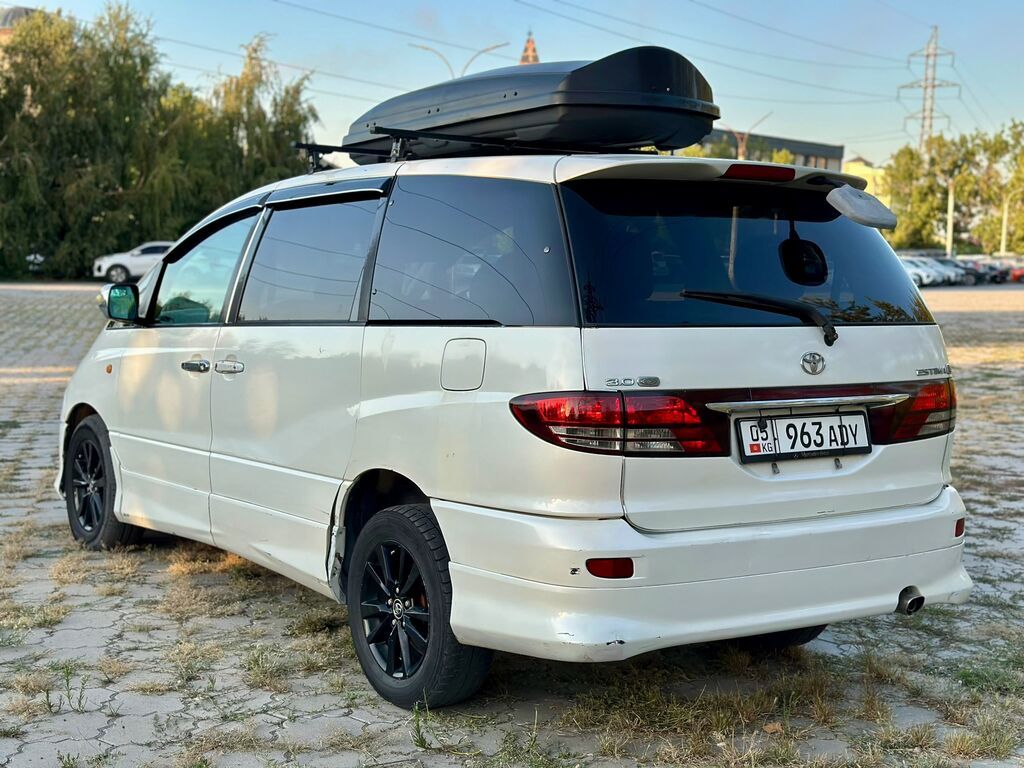 Toyota Estima: 2003 г., 3 л, Автомат, Газ, Минивэн: фото 4
