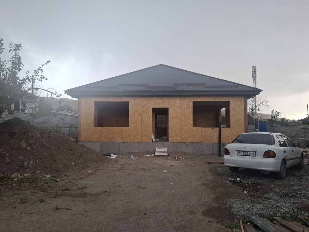 Каркасный дом из СИП/OSB-панелей, одноэтажный - Коробка дома на: фото 5