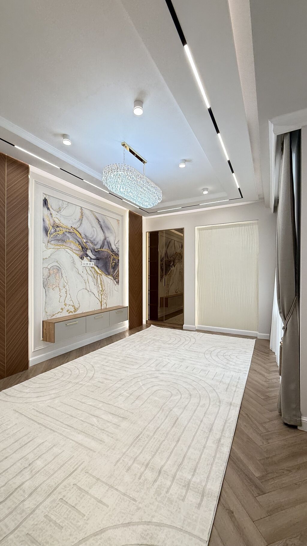 3 комнаты, 96 м², Асанбай мкр Элитка, 10 этаж, Дизайнерский ремонт: фото 8