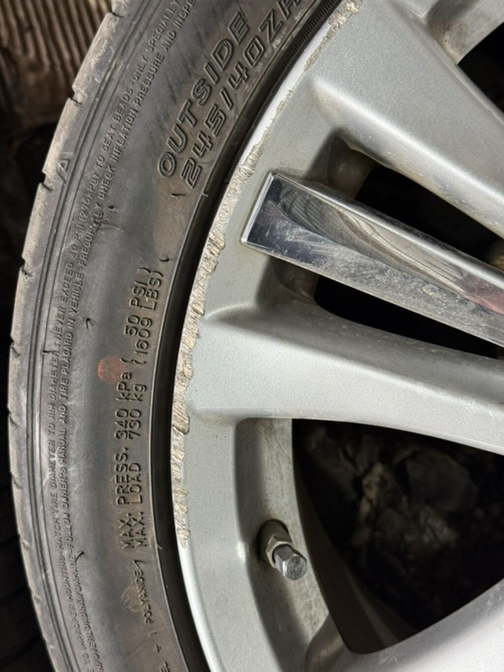 Колеса в сборе 245 / 40 / R 18, Лето, Б/у, Комплект, Легковые, Литые, отверстий - 5: фото 5