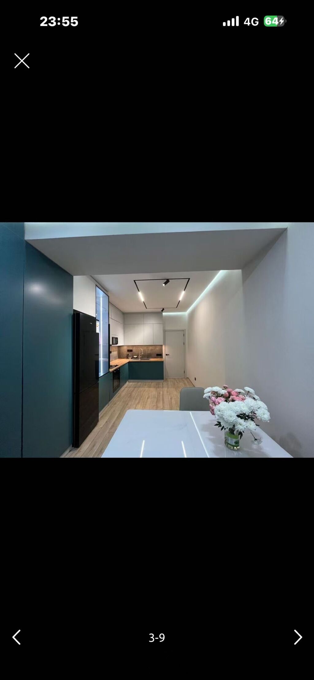 1 комната, 46 м², Асанбай мкр Элитка, 6 этаж, Дизайнерский ремонт: фото 8
