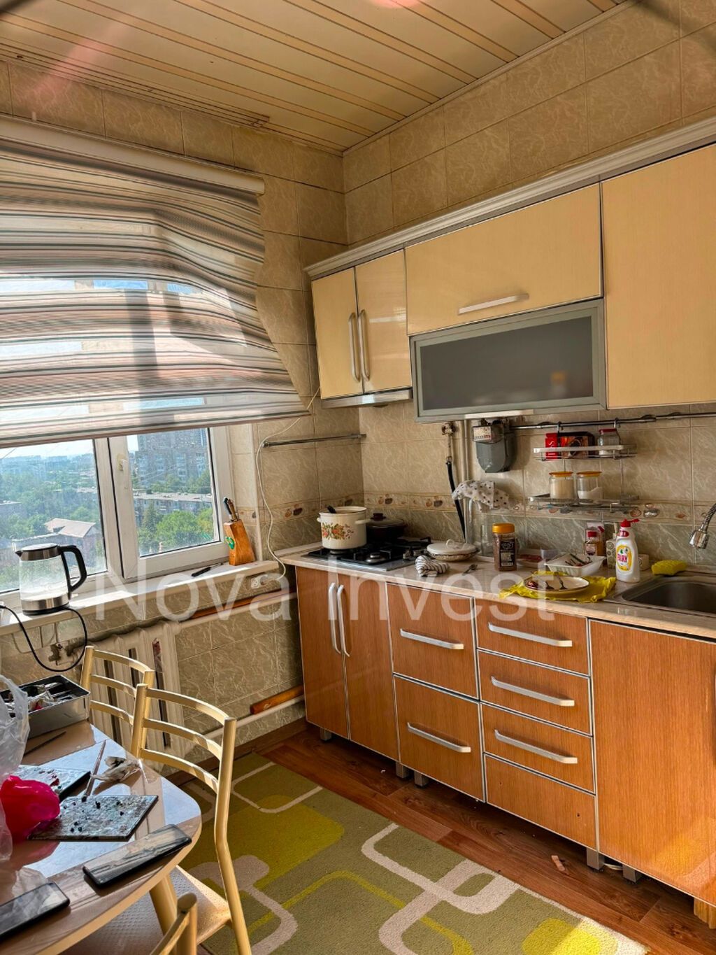 3 комнаты, 68 м², 106 серия, 7 мкр 106 серия, 9 этаж, Косметический ремонт: фото 2
