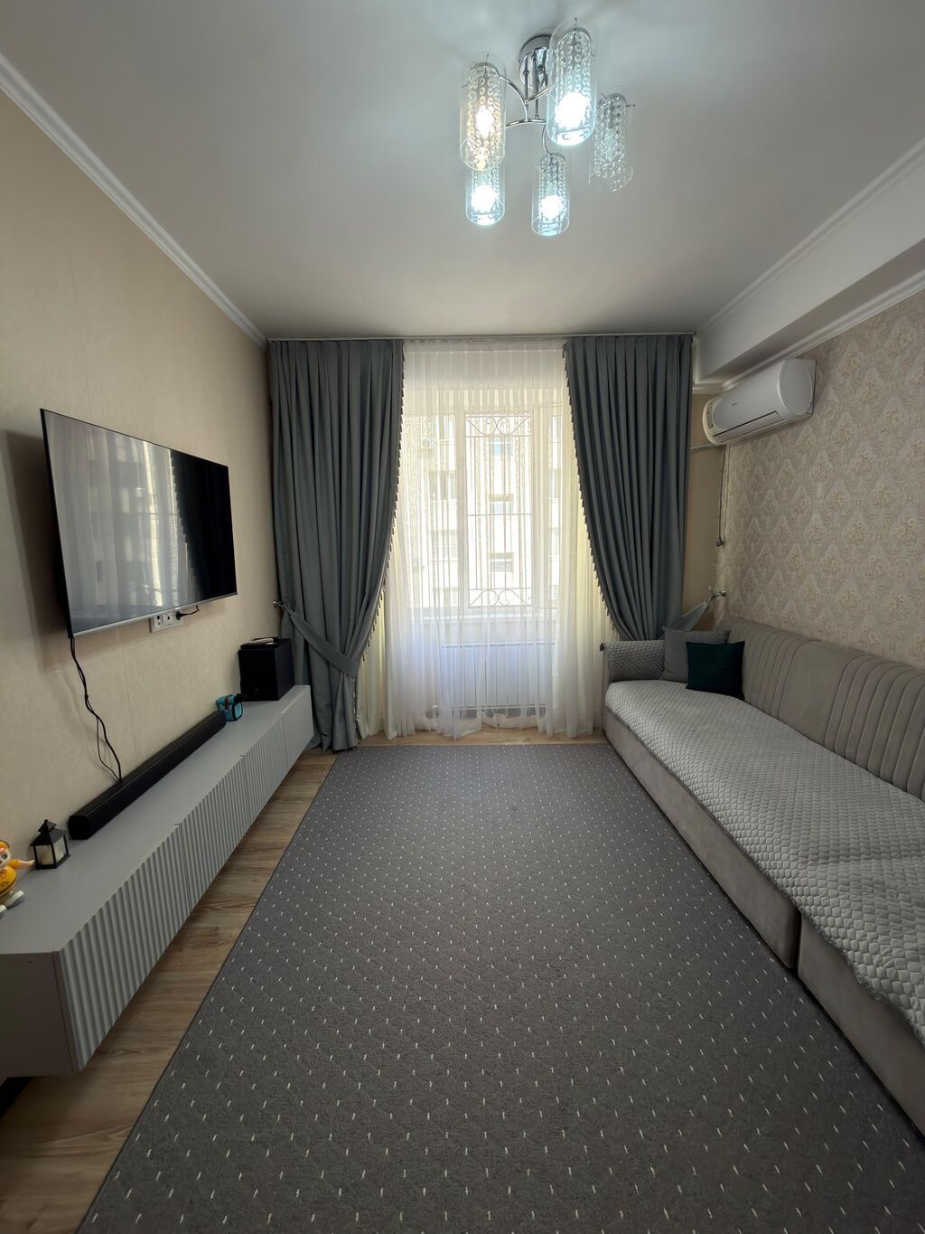 2 комнаты, 51 м², Тунгуч мкр Элитка, 6 этаж, Косметический ремонт: фото 7