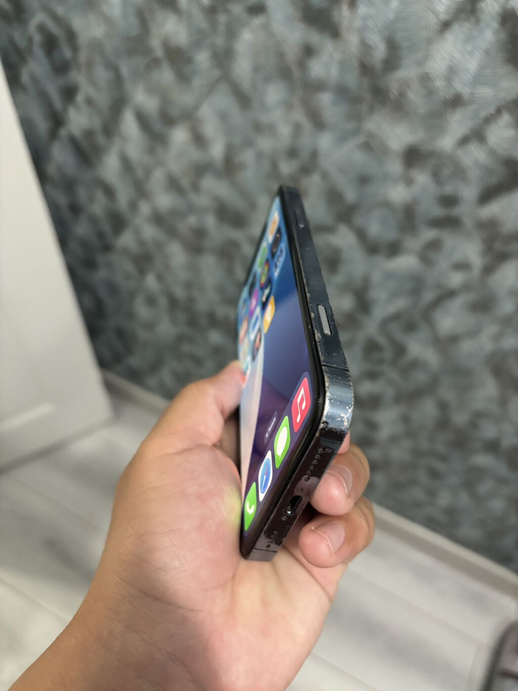 IPhone Xr, Б/у, 128 ГБ, Natural Titanium, Кабель, 80 %: фото 8