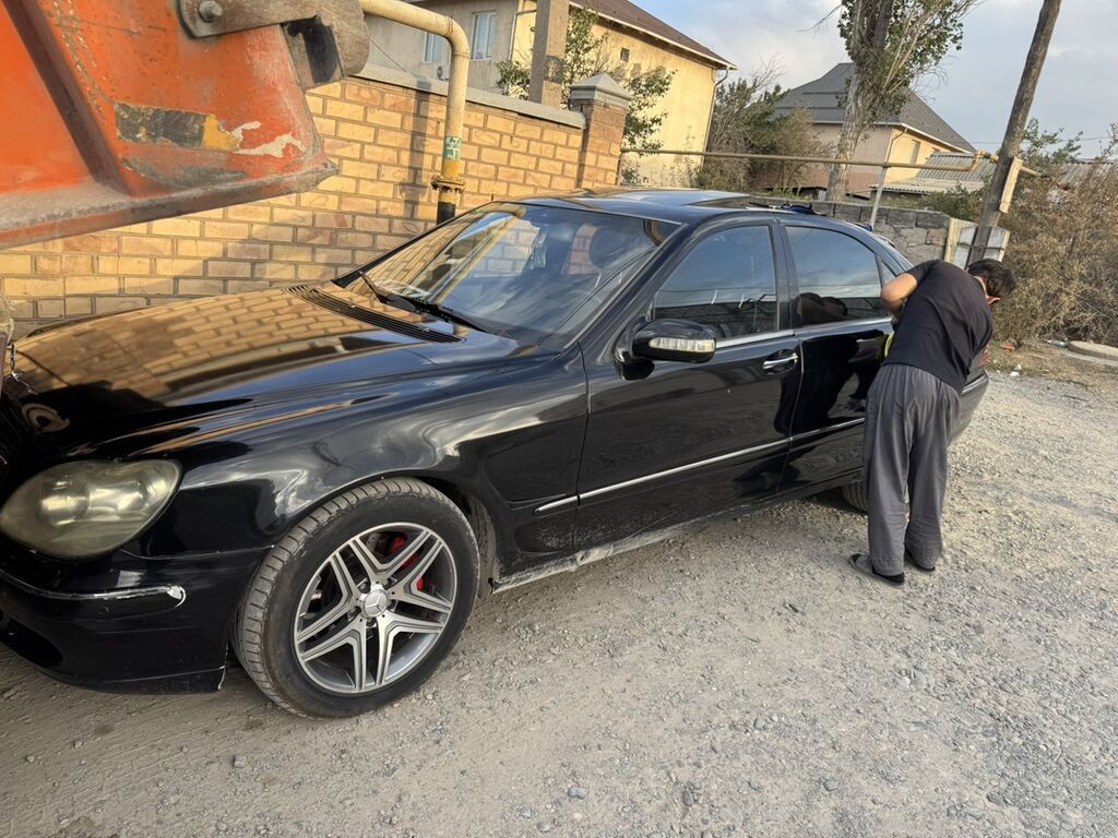Mercedes-Benz S-Class: 2003 г., 5 л, Автомат, Бензин, Седан: фото 4
