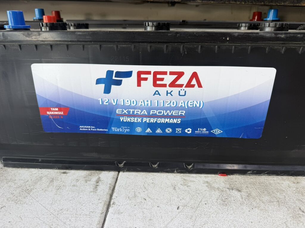Feza Akü – 12V 190Ah, 1120A (

Az işlenib!