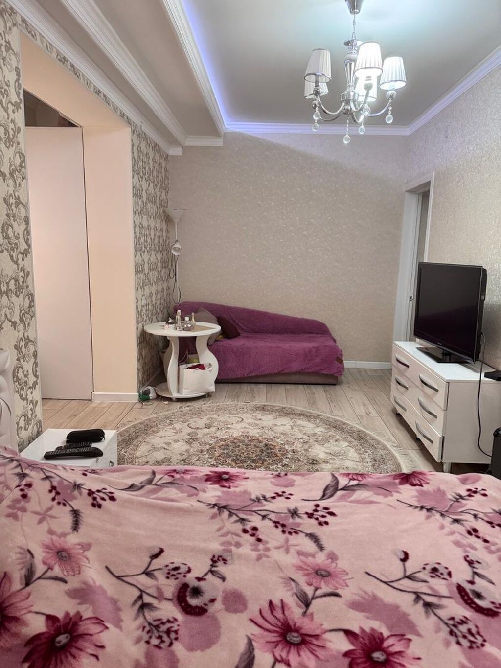 3 комнаты, 90 м², Джал мкр (в т.ч. Верхний, Нижний, Средний) Элитка, 9 этаж, Евроремонт: фото 8