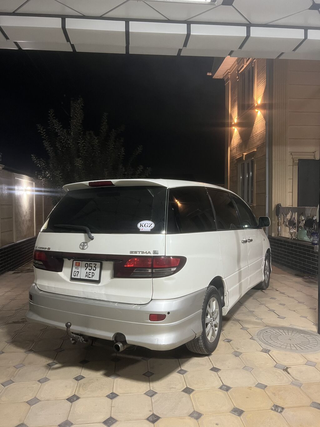 Toyota Estima: 2003 г., 3 л, Автомат, Газ, Минивэн: фото 4