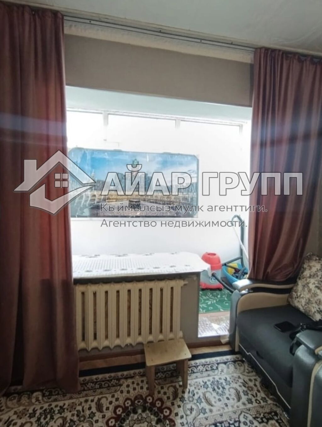 2 комнаты, 53 м², 106 серия, 7 этаж, Косметический ремонт: фото 2