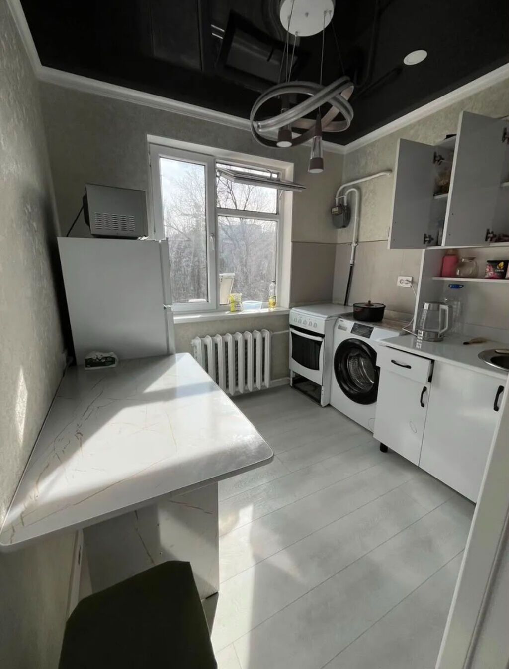 1 комната, 38 м², 6 мкр 104 серия, 4 этаж, Дизайнерский ремонт: фото 5