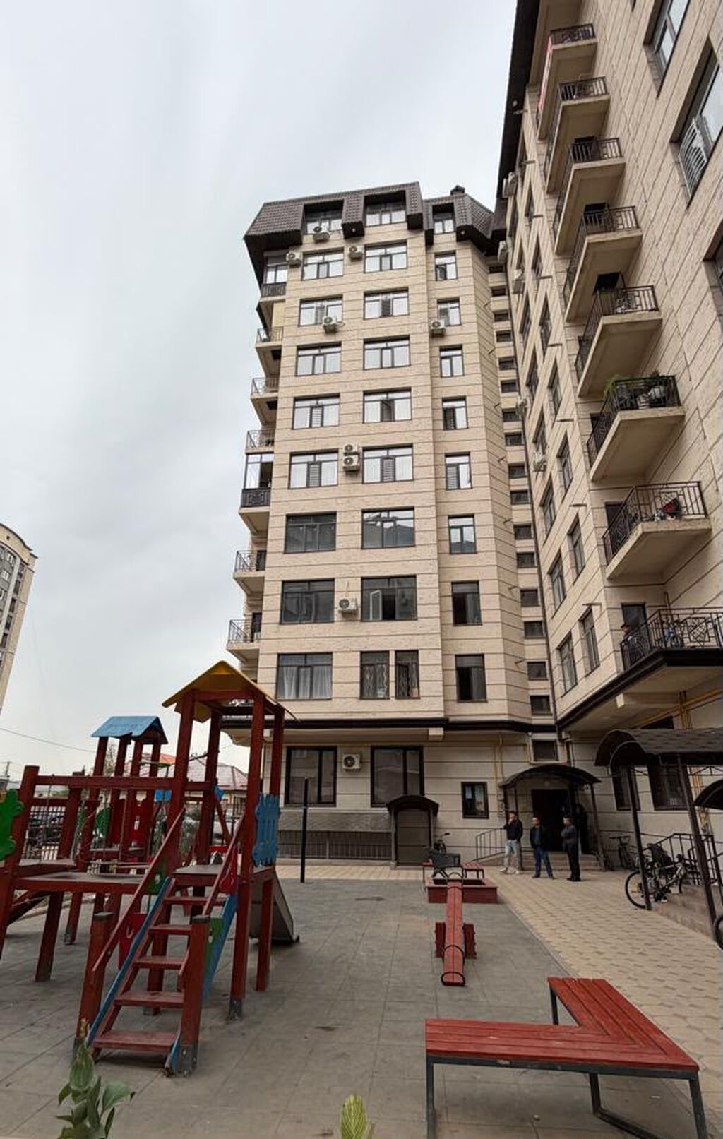 2 комнаты, 85 м², Ак-Кеме Элитка, 7 этаж, ПСО (под самоотделку): фото 3