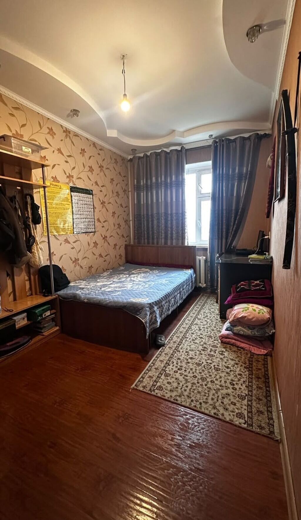 3 комнаты, 61 м², Аламединский рынок / базар 105 серия, 5 этаж, Старый ремонт: фото 5