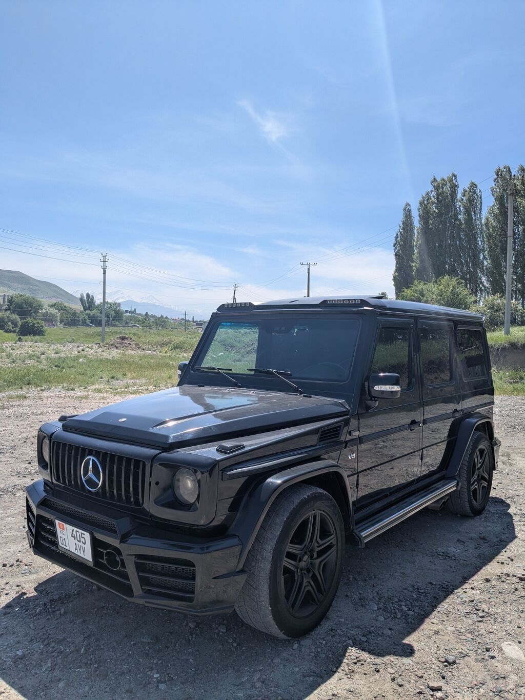 Mercedes-Benz G-Class: 2000 г., 5 л, Автомат, Бензин, Внедорожник: фото 1