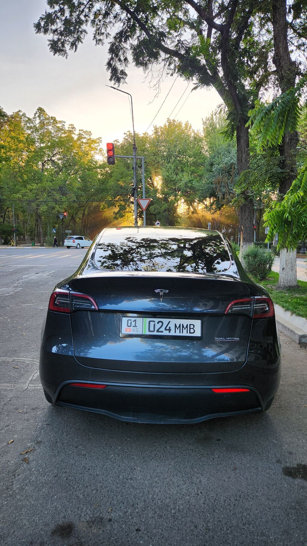 Tesla Model Y: 2024 г., Автомат, Электромобиль, Кроссовер: фото 4