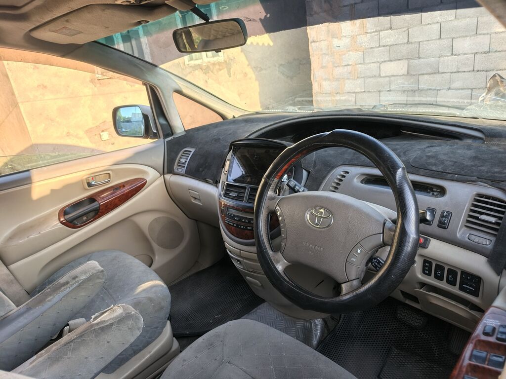 Toyota Estima: 2003 г., 3 л, Автомат, Газ, Минивэн: фото 7