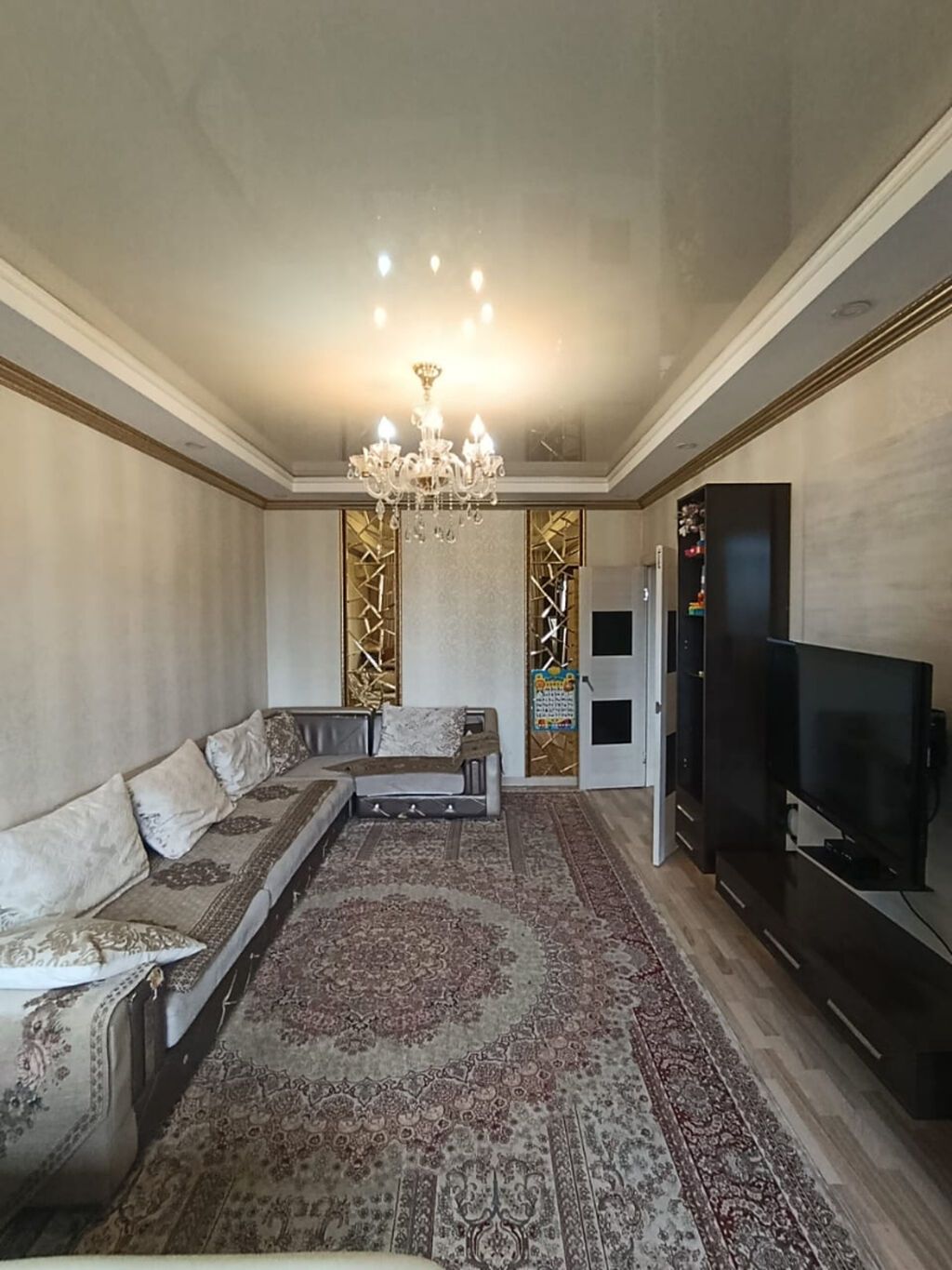 3 комнаты, 61 м², Асанбай мкр 106 серия, 6 этаж, Евроремонт: фото 3