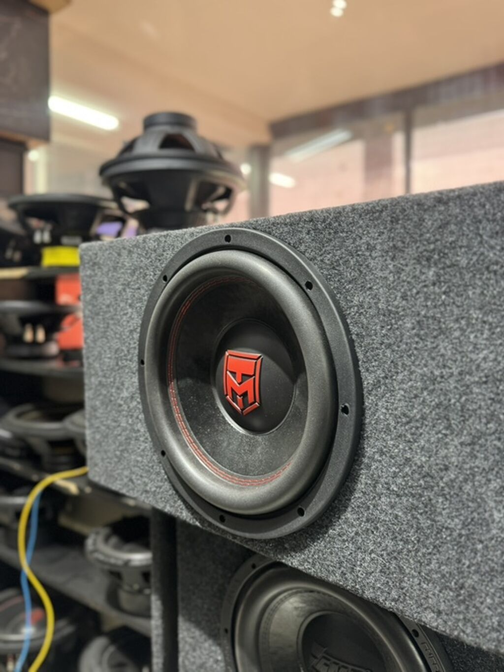 Сабвуфер URAL Молот 12" + моноблок AMP + короб фазоинвертор. Что: фото 2