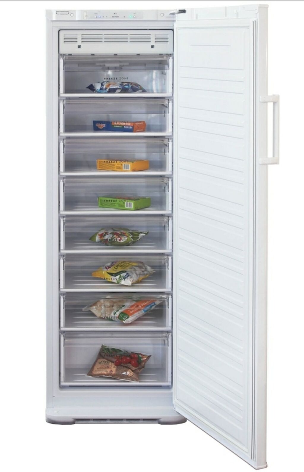Самый узкий морозильный шкаф