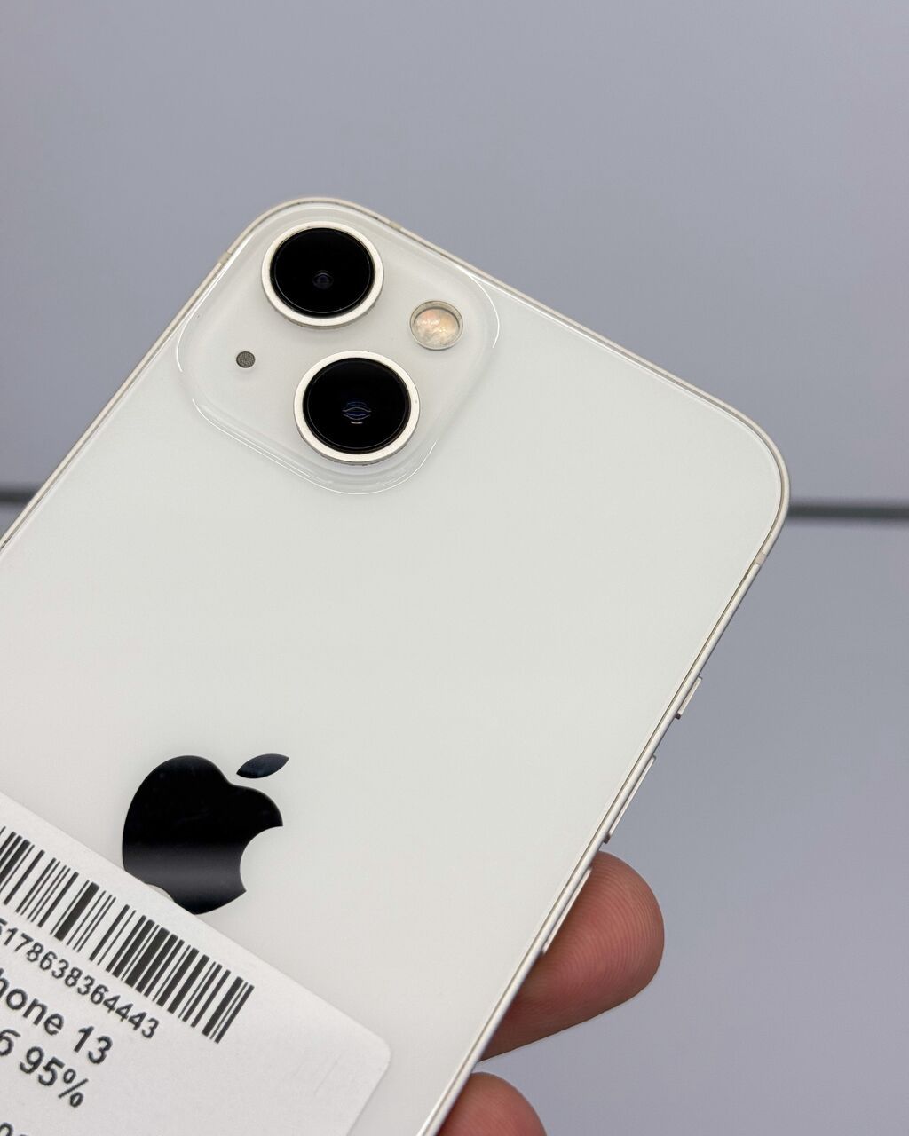 IPhone 13, Б/у, 256 ГБ, Старлайт, Защитное стекло, Чехол, В рассрочку, 95 %: фото 4
