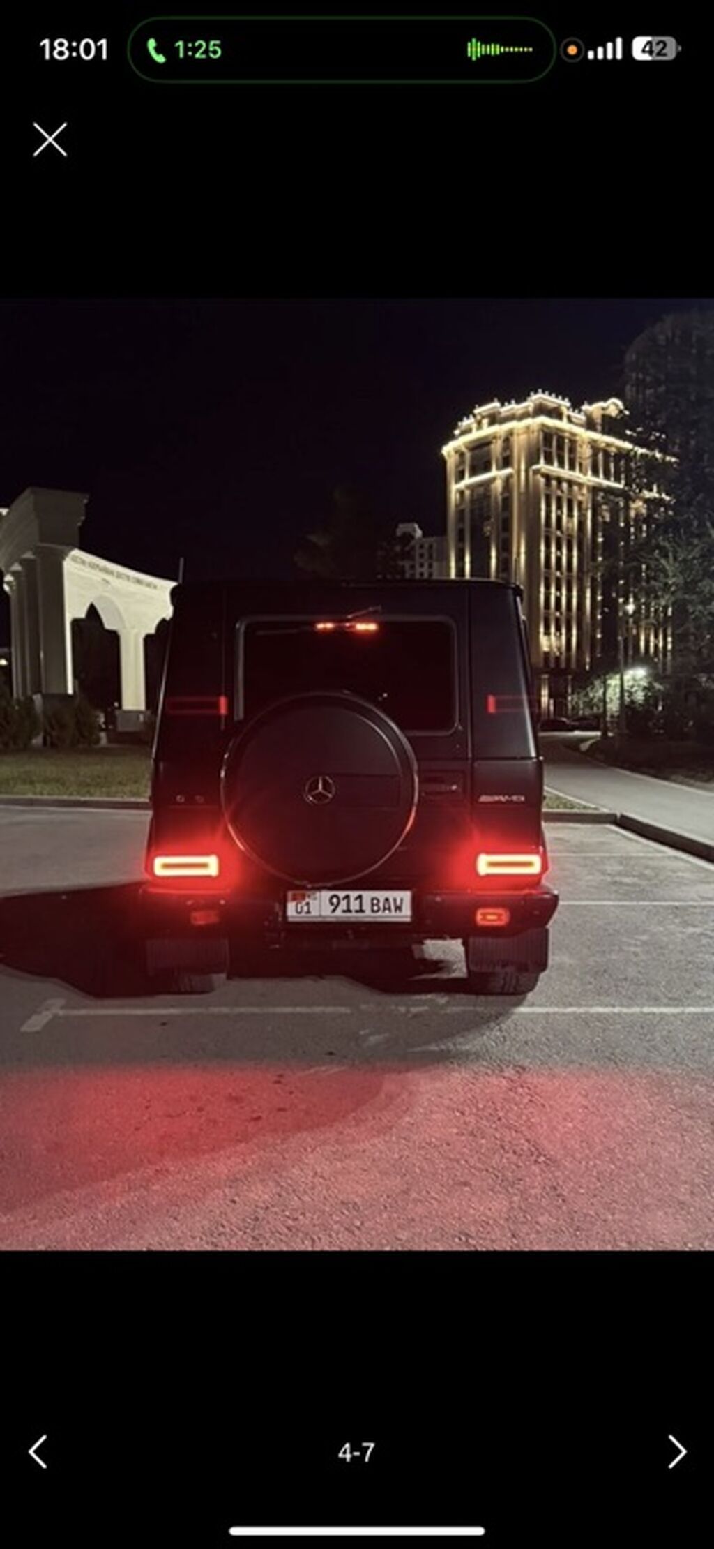 Mercedes-Benz G-class AMG: 1999 г., 5 л, Автомат, Бензин, Внедорожник: фото 3