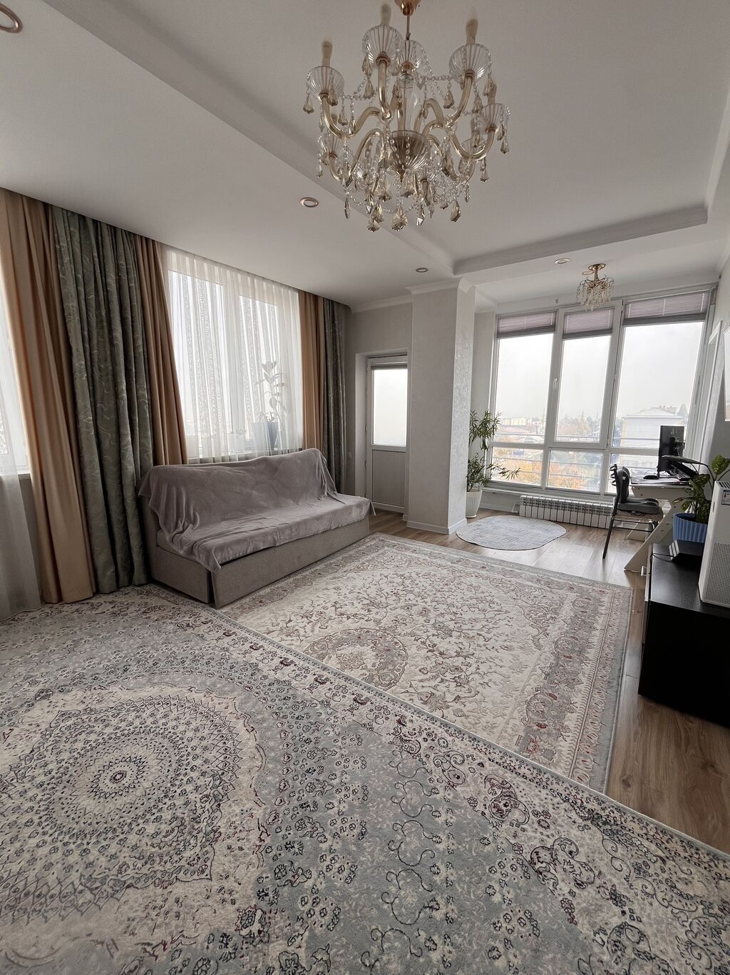 2 комнаты, 66 м², Тунгуч мкр Элитка, 5 этаж, Свежий ремонт: фото 8