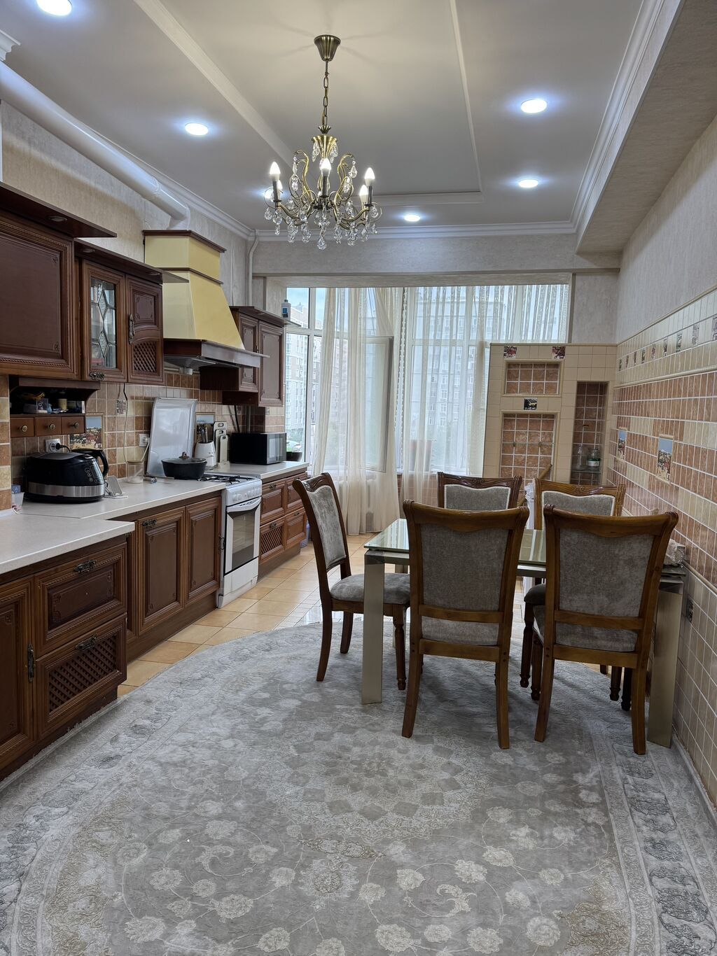 4 комнаты, 170 м², Манаса/Боконбаева Элитка, 5 этаж, Дизайнерский ремонт: фото 7
