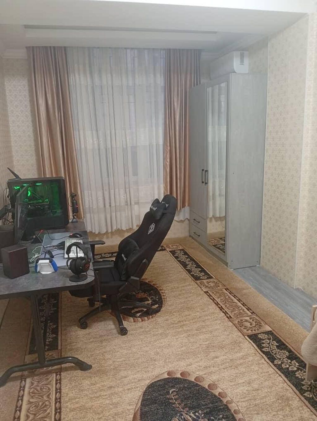 2 комнаты, 67 м², Асанбай мкр Элитка, 1 этаж, Свежий ремонт: фото 7