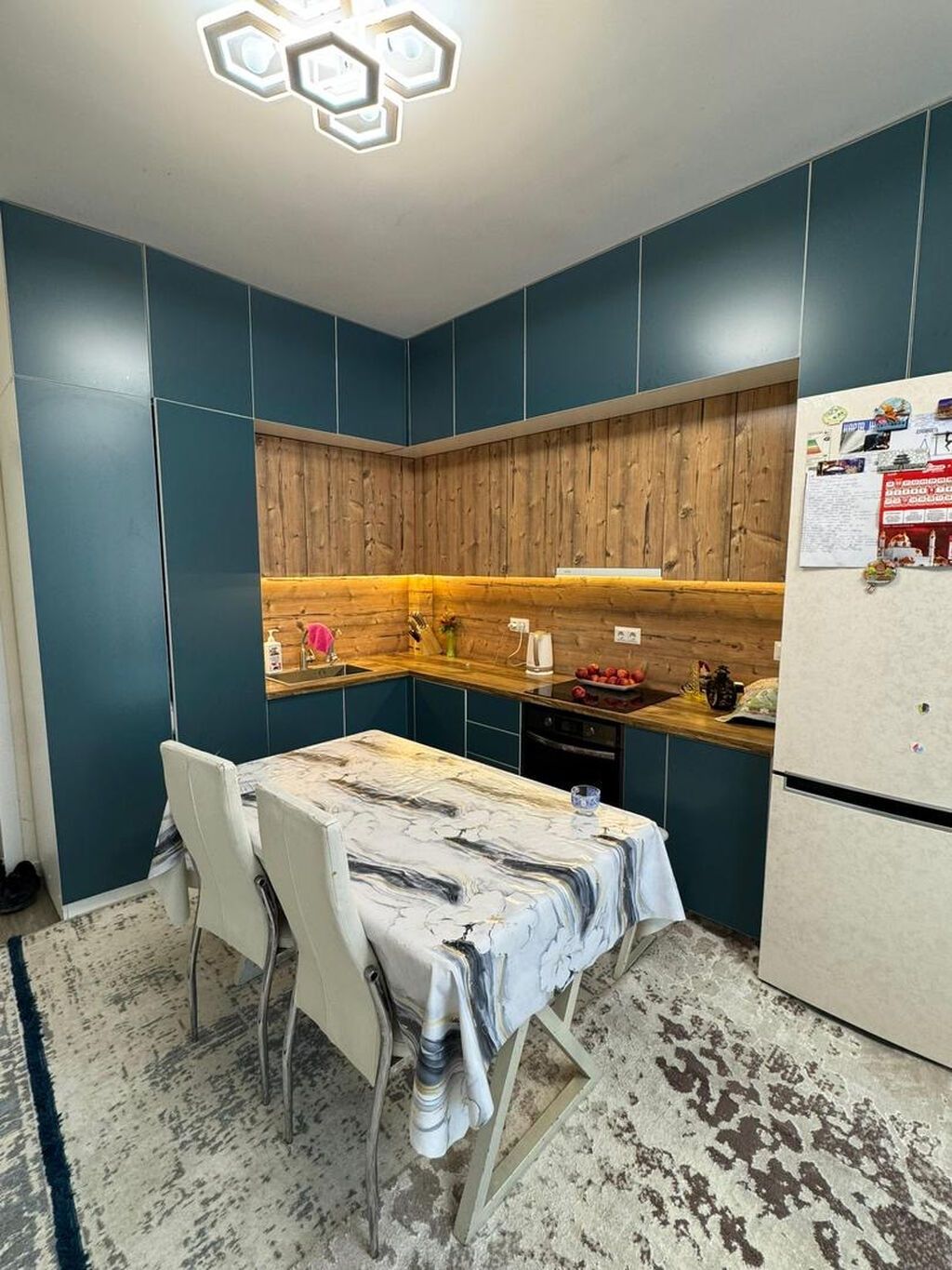 1 комната, 45 м², Элитка, Асанбай мкр Элитка, 9 этаж, Евроремонт: фото 4