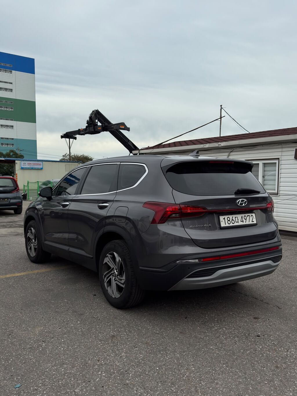 Hyundai Santa Fe: 2020 г., 2.2 л, Робот, Дизель, Кроссовер: фото 4