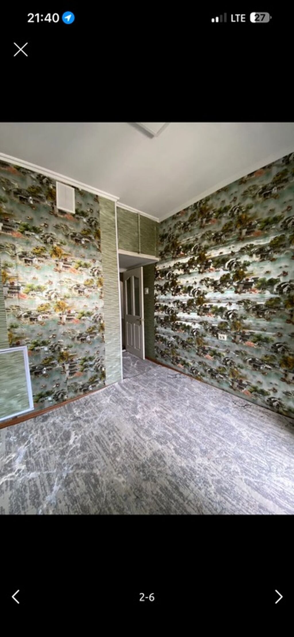 Сдаётся комната ДЕВУШКЕ в 3-комнатной квартире 12000+коммунальные: фото 1