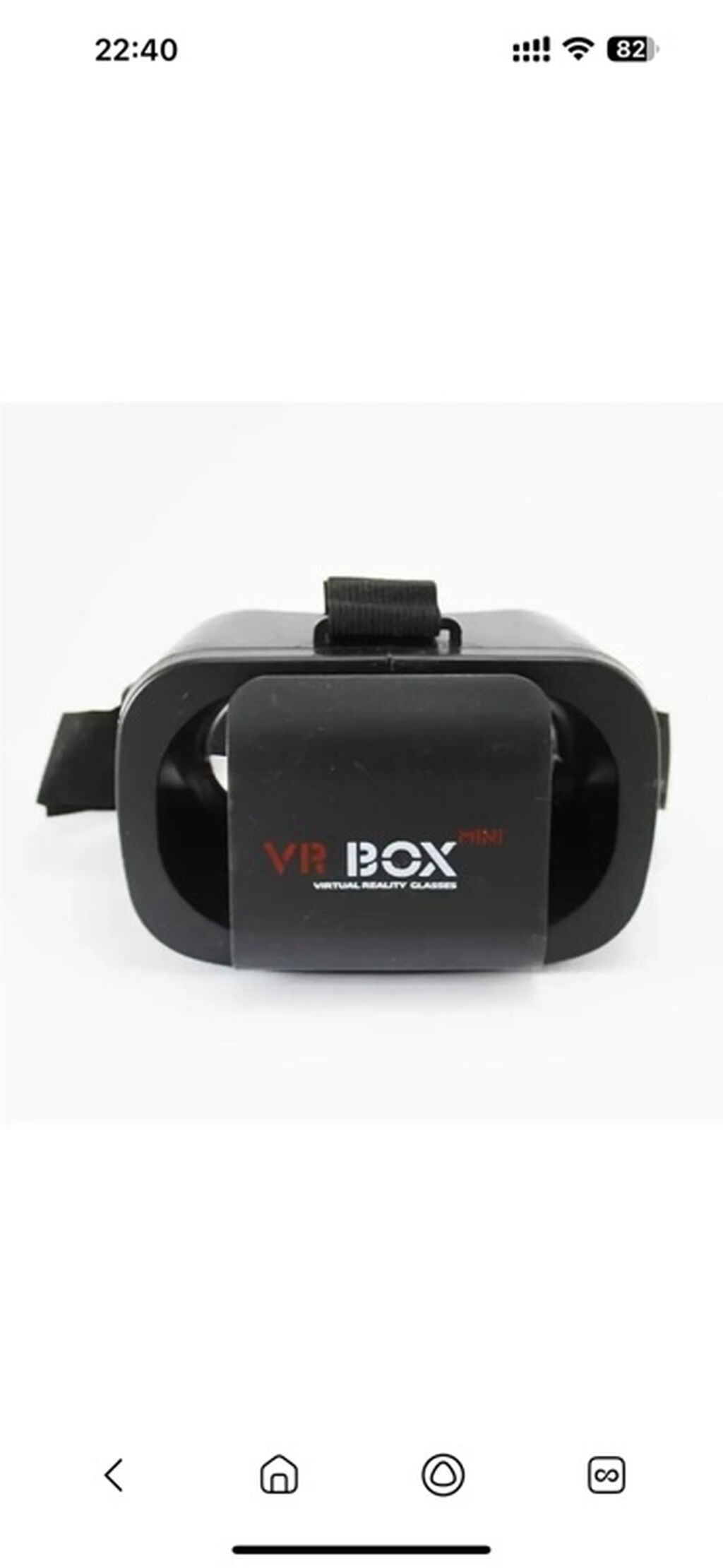 Очки виар новая VR BOX Mini — компактные очки виртуальной реальности: фото 3
