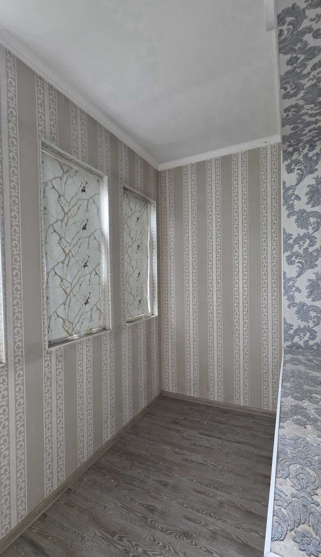 2 комнаты, 55 м², Аламедин-1 мкр 106 серия, 2 этаж, Косметический ремонт: фото 4