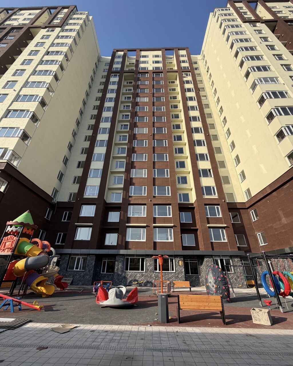 2 комнаты, 76 м², Пишпек Элитка, 17 этаж, Евроремонт: фото 1