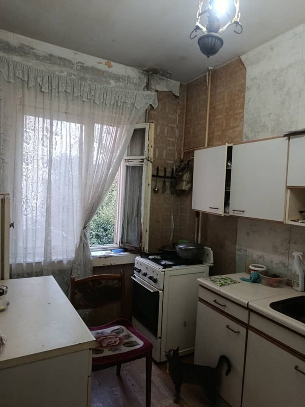 2 комнаты, 55 м², Толойкон мкр., 105 серия, 3 этаж, Старый ремонт: фото 4