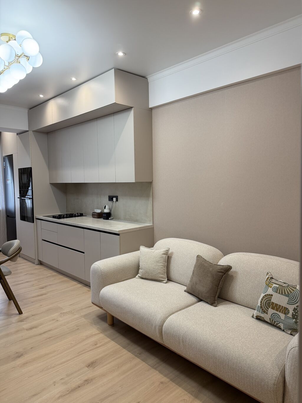 Студия, 55 м², Аламедин-1 мкр Элитка, 4 этаж, Дизайнерский ремонт: фото 4