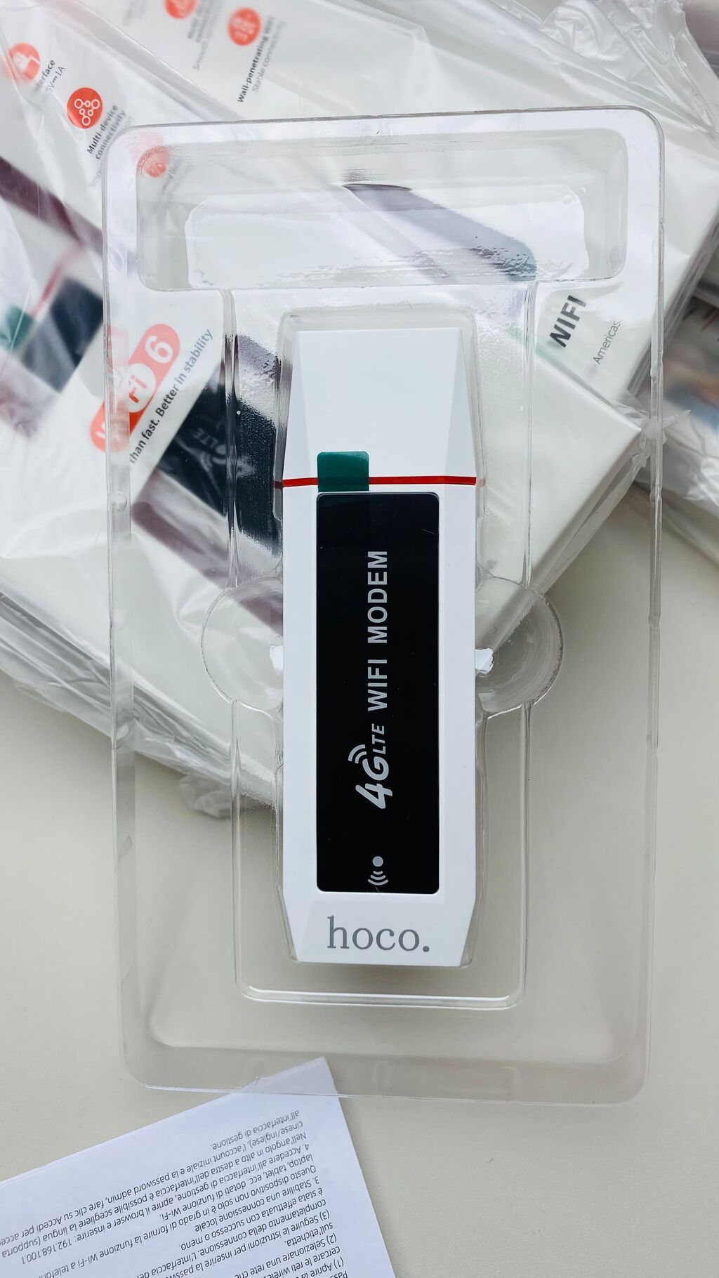 HOCO HI43 Portable Wi-Fi 6 4G LTE USB модем Оставайтесь на связи в: фото 5