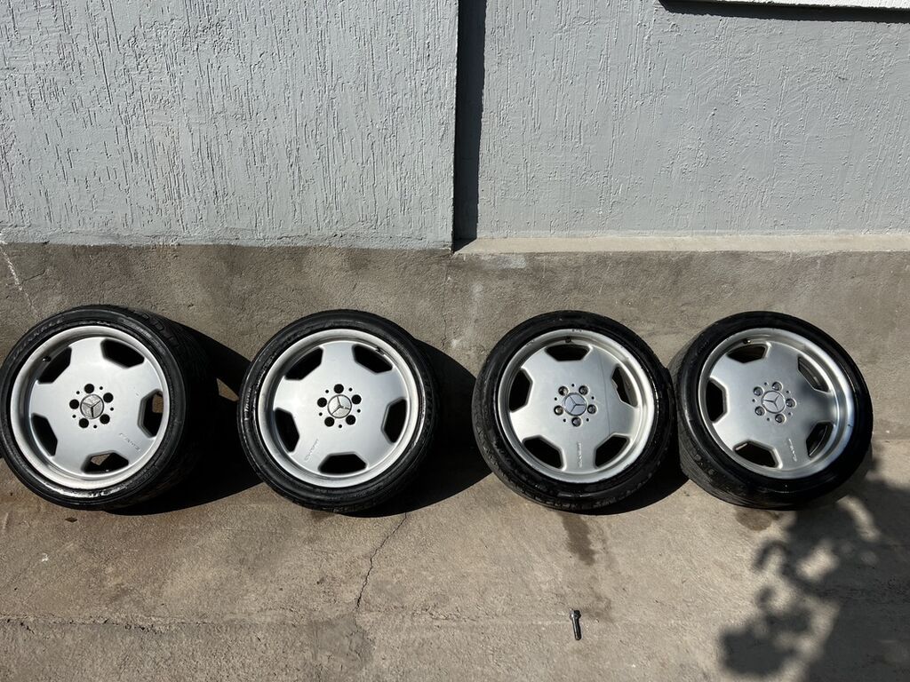 Колеса в сборе 245 / 40 / R 18, Лето, Б/у, Комплект, Легковые, Литые, отверстий - 5: фото 1