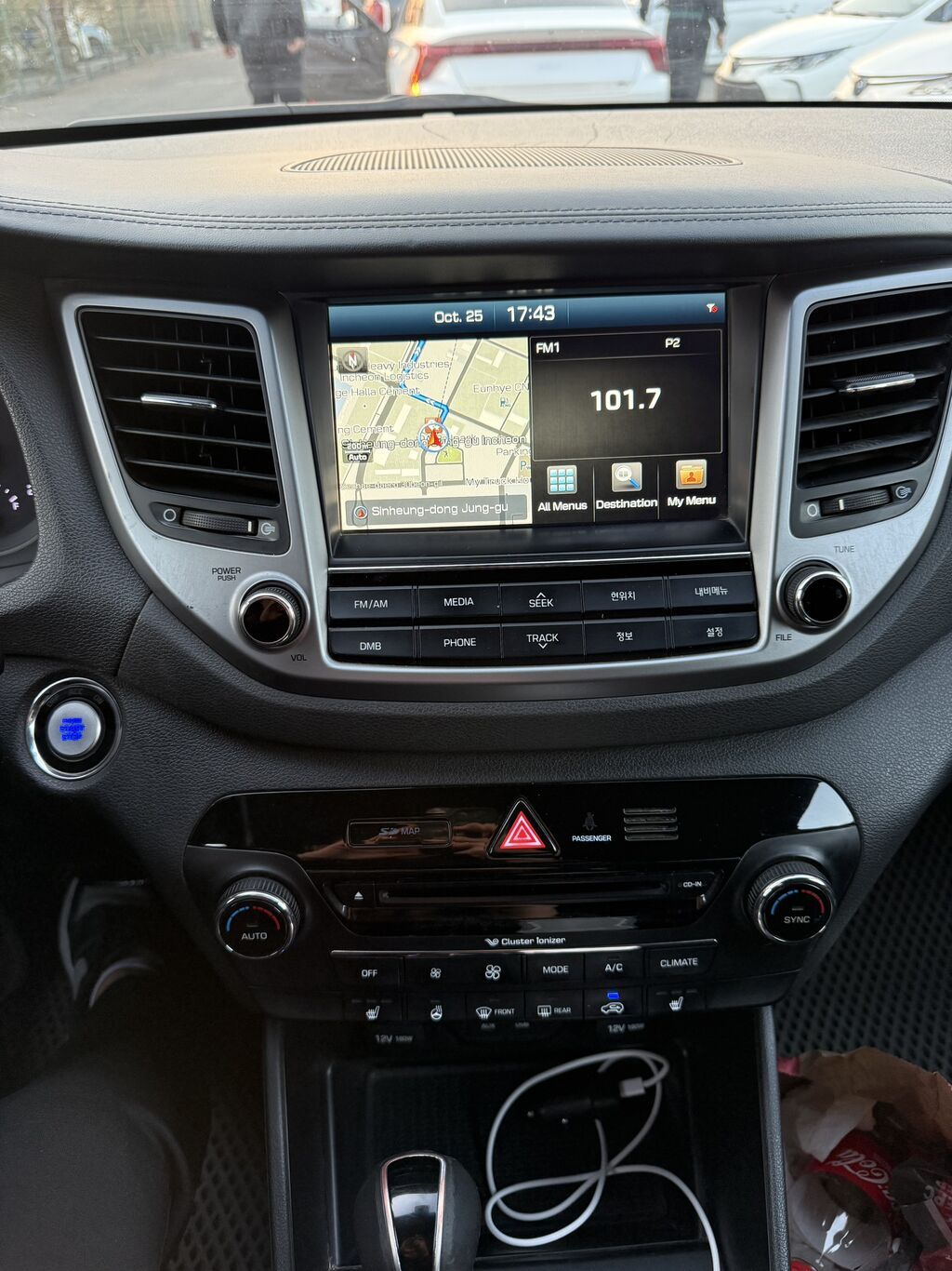 Hyundai Tucson: 2015 г., 1.7 л, Автомат, Дизель, Кроссовер: фото 7