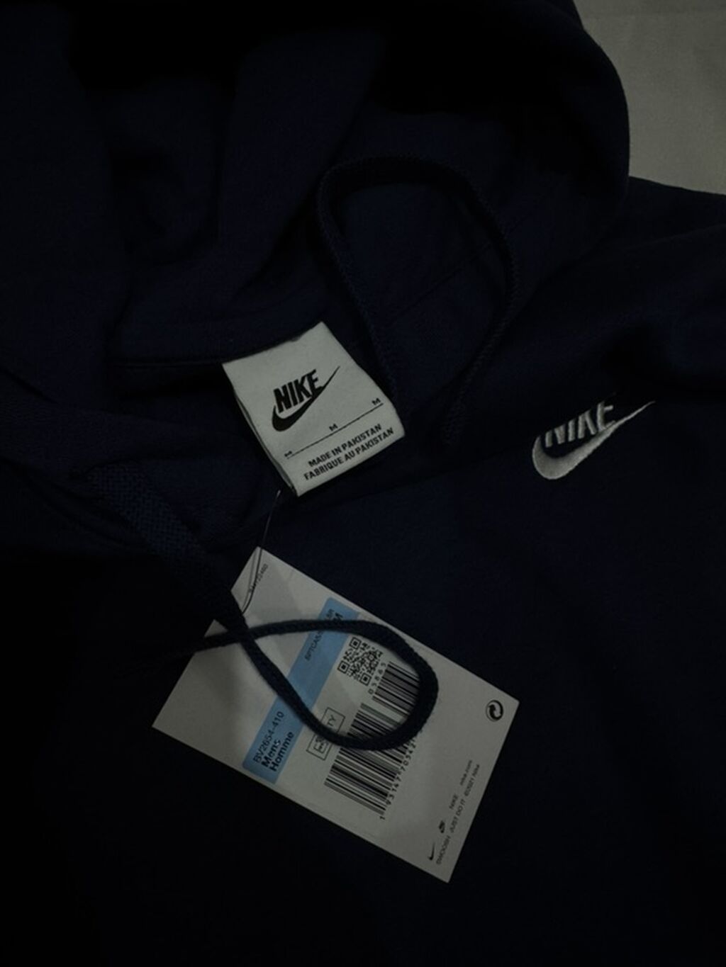 Мужская толстовка, M, Nike, Новый, цвет - Синий, Самовывоз: фото 3