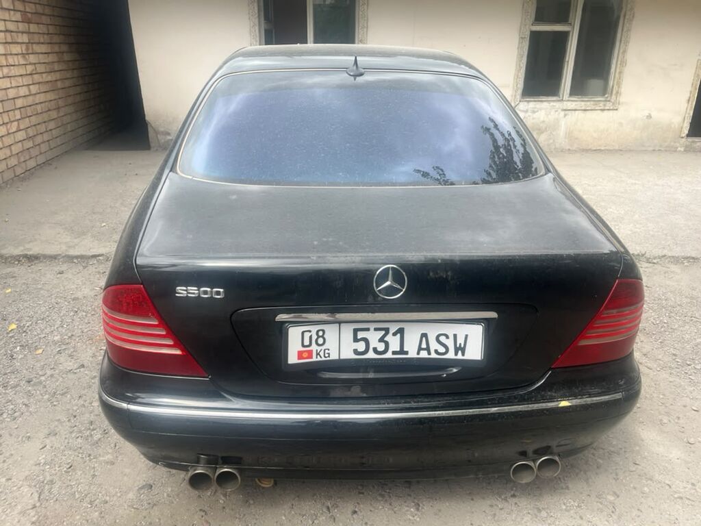 Mercedes-Benz S-Class: 2002 г., 4.3 л, Автомат, Газ, Седан: фото 4