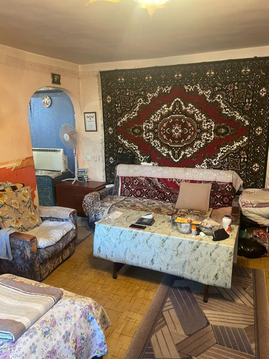 1 комната, 29 м², Хрущевка, Ата-Тюрк парк Хрущевка, 4 этаж, Старый ремонт: фото 4