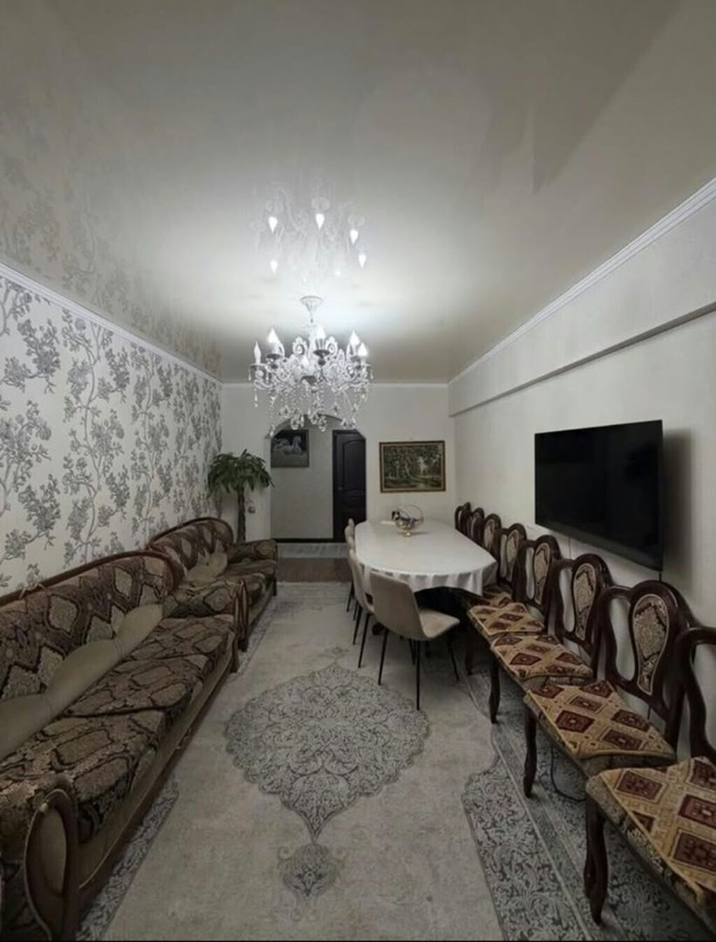 3 комнаты, Семейным, С мебелью полностью: фото 2