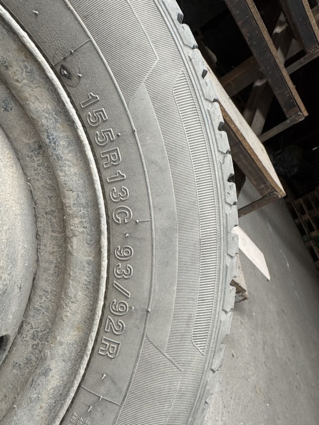 Портер / Бонго арткы дөңгөлөктөрү (155R13C Kumho) Срочно сатылат!: фото 2