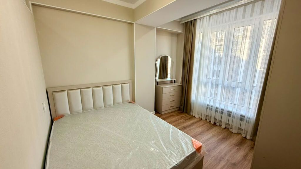 2 комнаты, 51 м², Таш-Рабат ТРЦ Элитка, 13 этаж, Свежий ремонт: фото 3