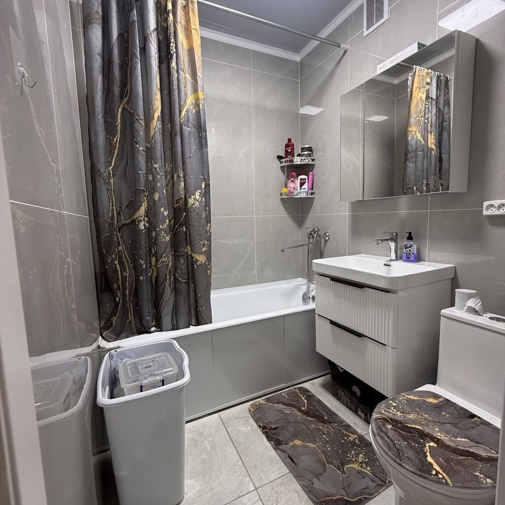 Сдается 1 к. кв 50 м2 9/9 эт 105 серии в самом центре Бишкека на: фото 5